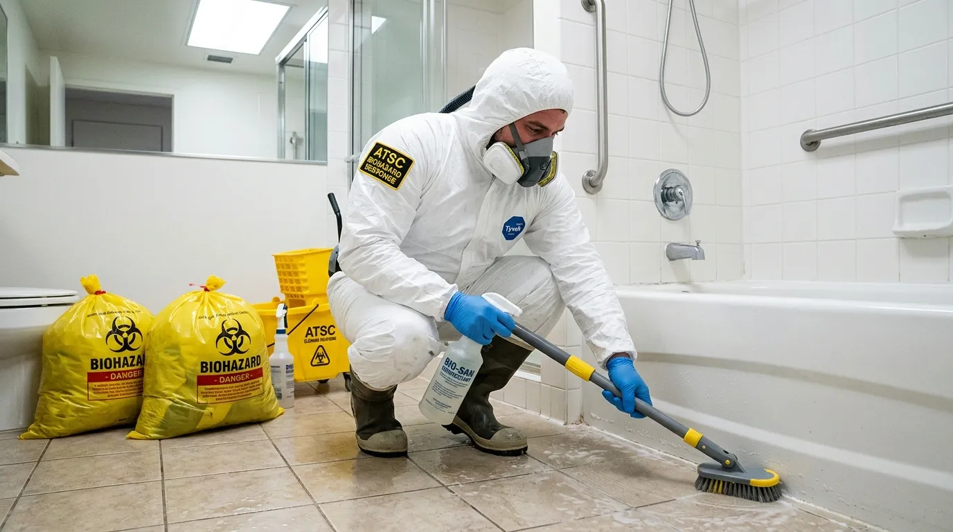 Decontamination equipment deployed for Blood Cleanup in Abilene
